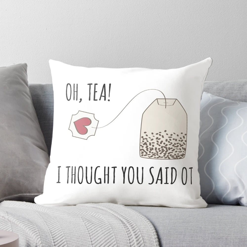Funny Occupational Therapy Lover Pillow - Celebrate your love for occupational therapy with this stylish and humorous design.