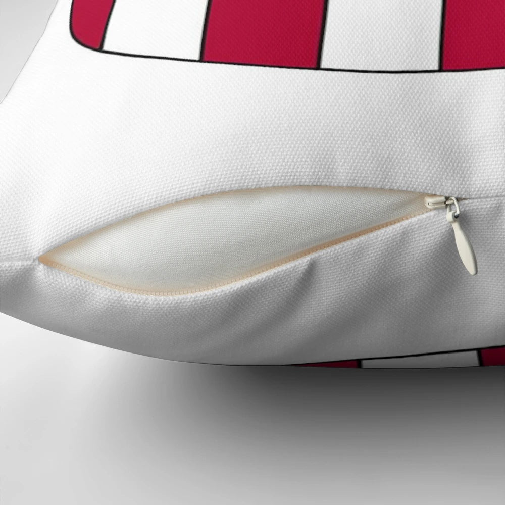 SHU Lips Pillow featuring the iconic Sacred Heart University logo and design
