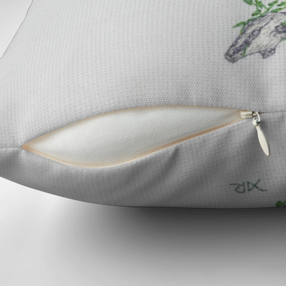 Uterine prolapse pillow with embroidered anatomical design
