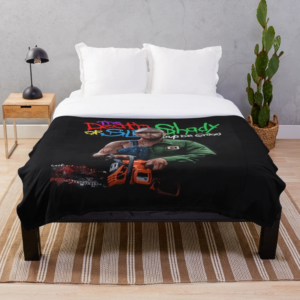 Eminem 'Death of Slim Shady' Plush Blanket