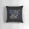 Eminem Motivational Pillow with Essential T-Shirt Design