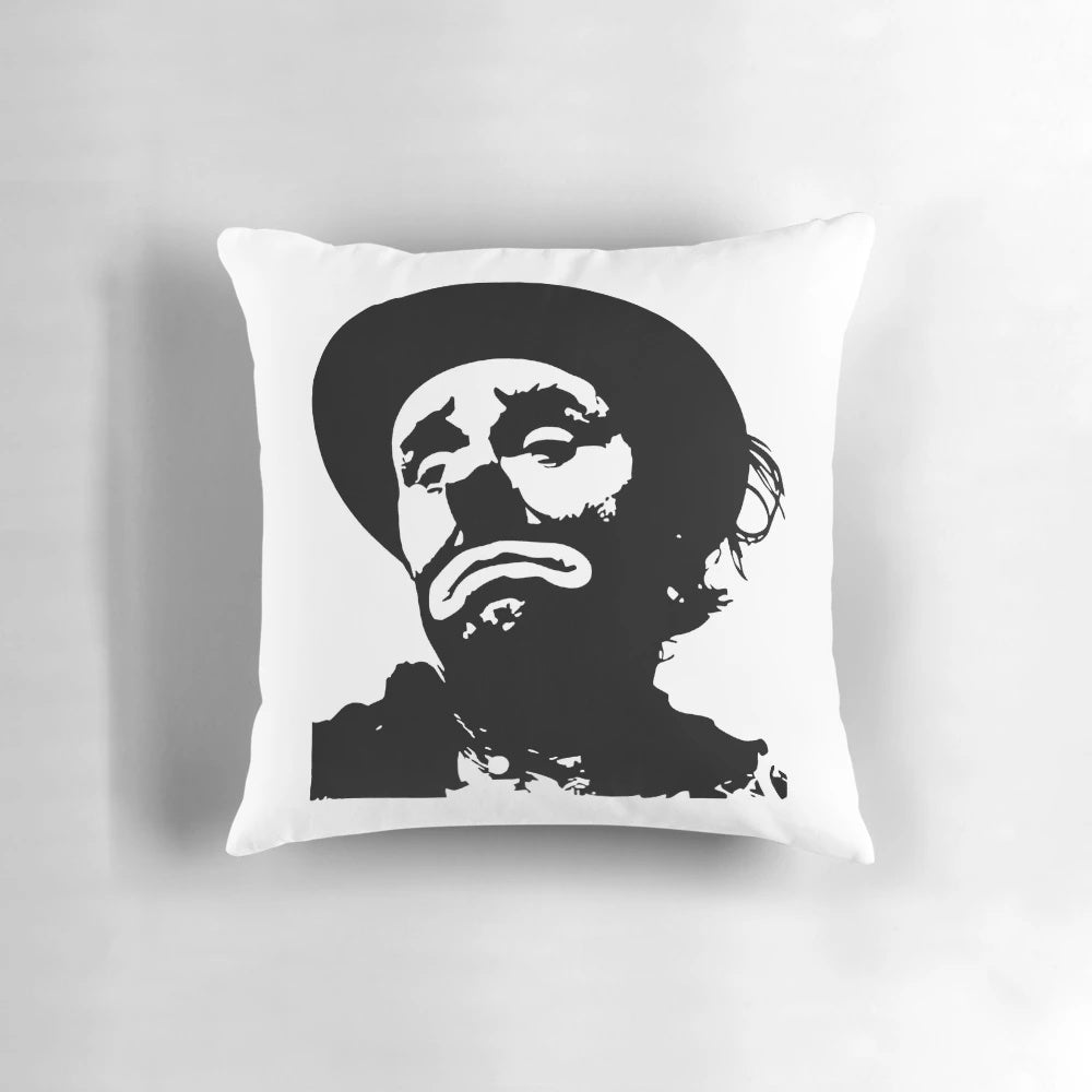 Emmett Kelly Weary Willy circus clown pastel painting stuffed animal