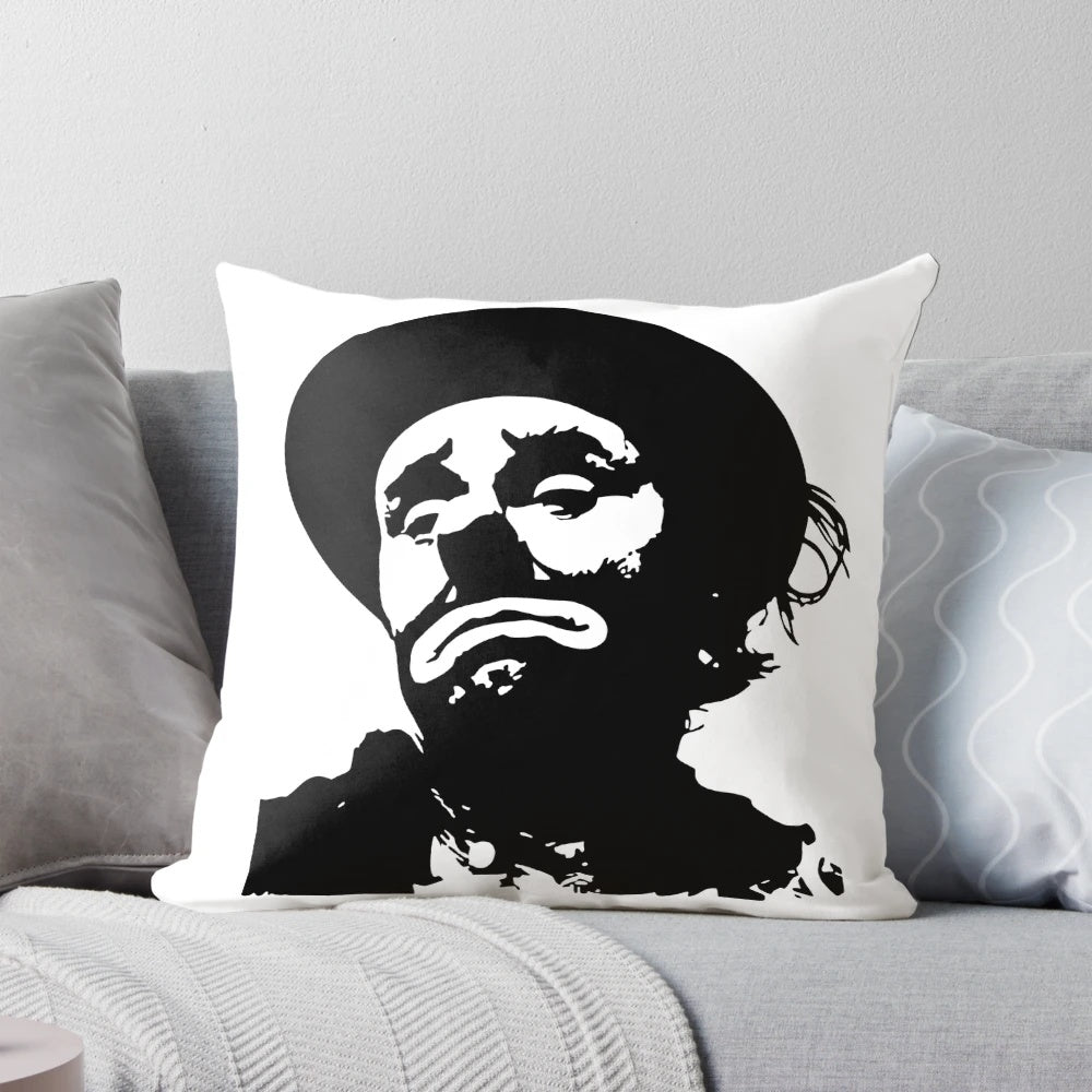 Emmett Kelly Weary Willy circus clown pastel painting stuffed animal