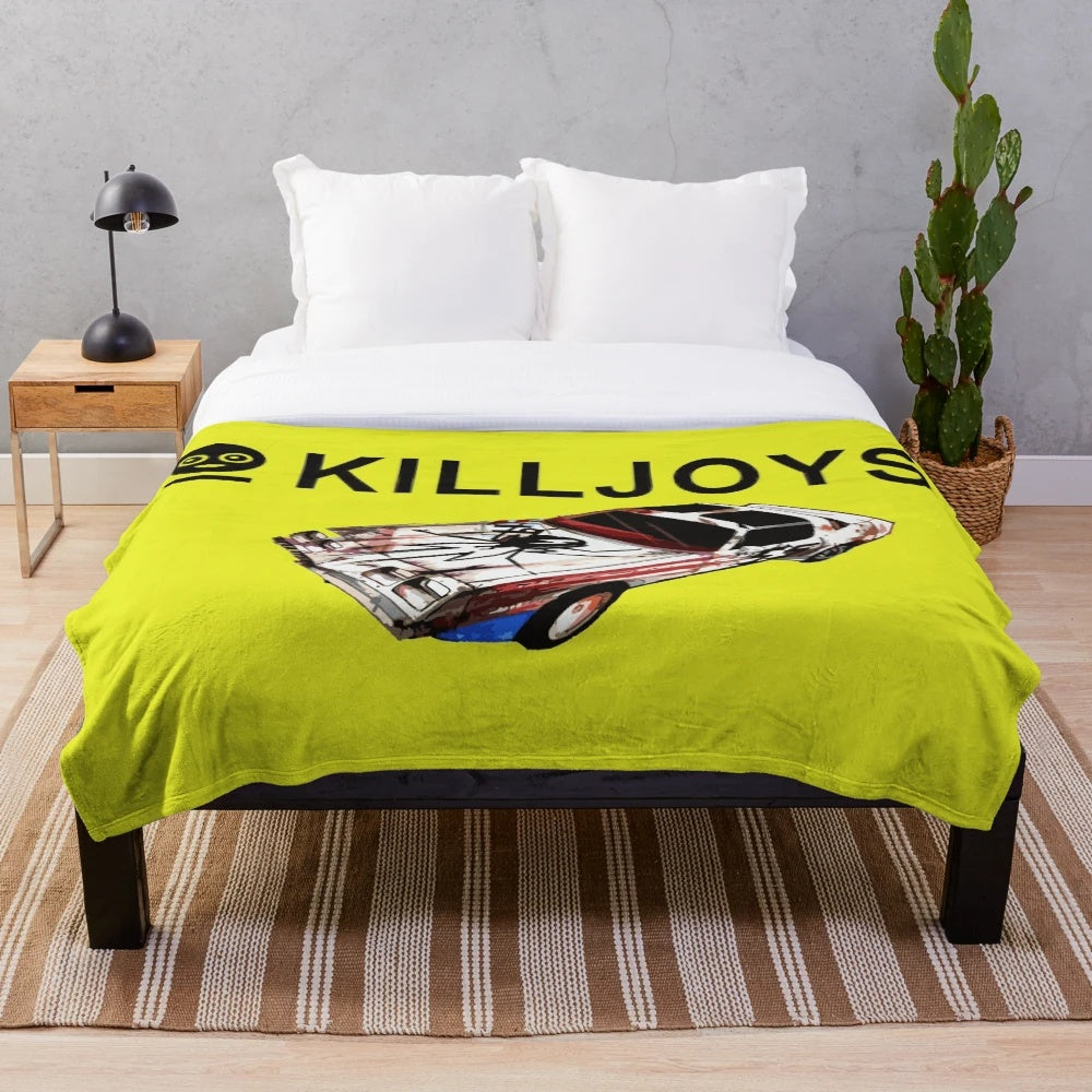 Soft and cozy plush blanket featuring emo band and alternative rock themes