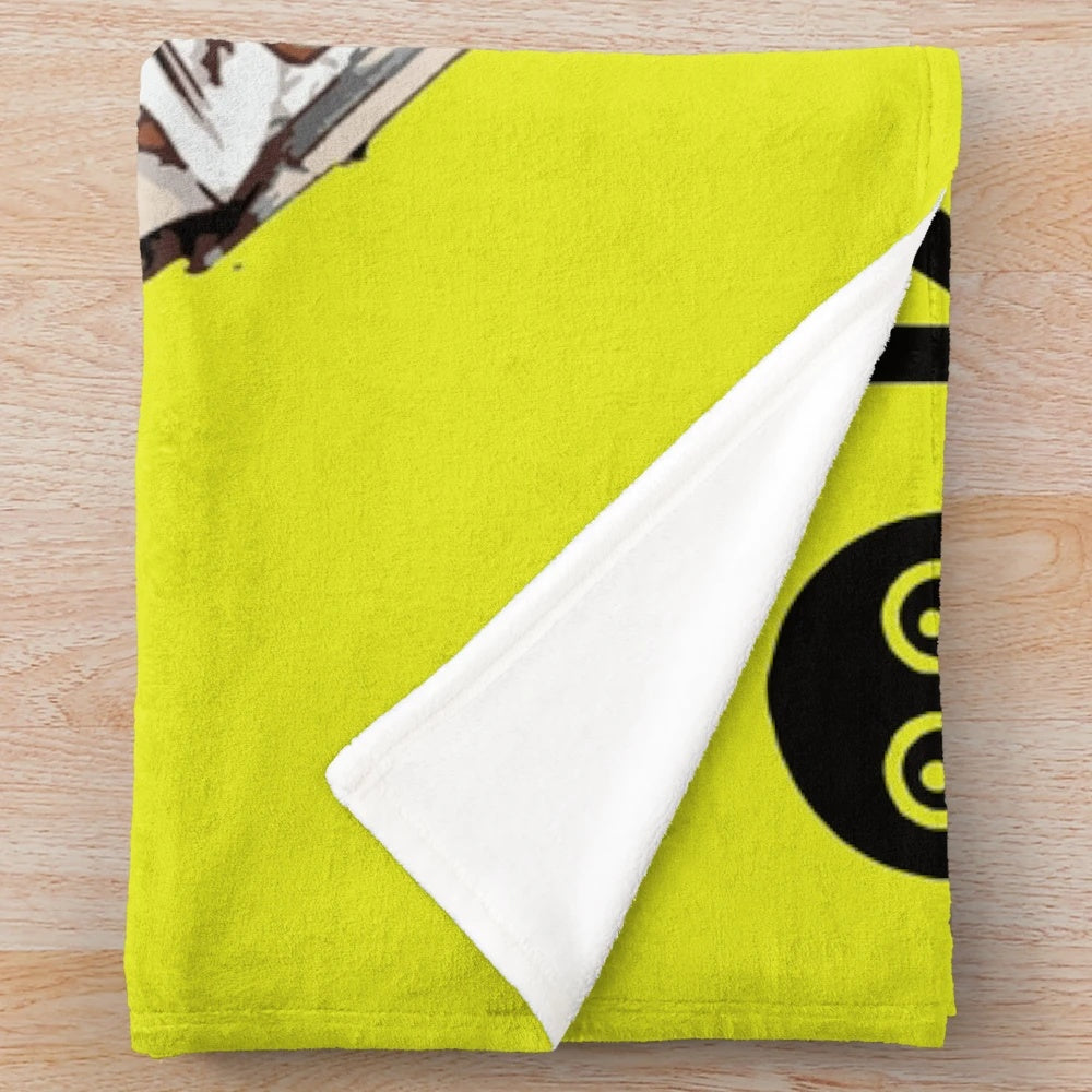 Soft and cozy plush blanket featuring emo band and alternative rock themes