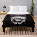 Pierce the Veil themed plush blanket