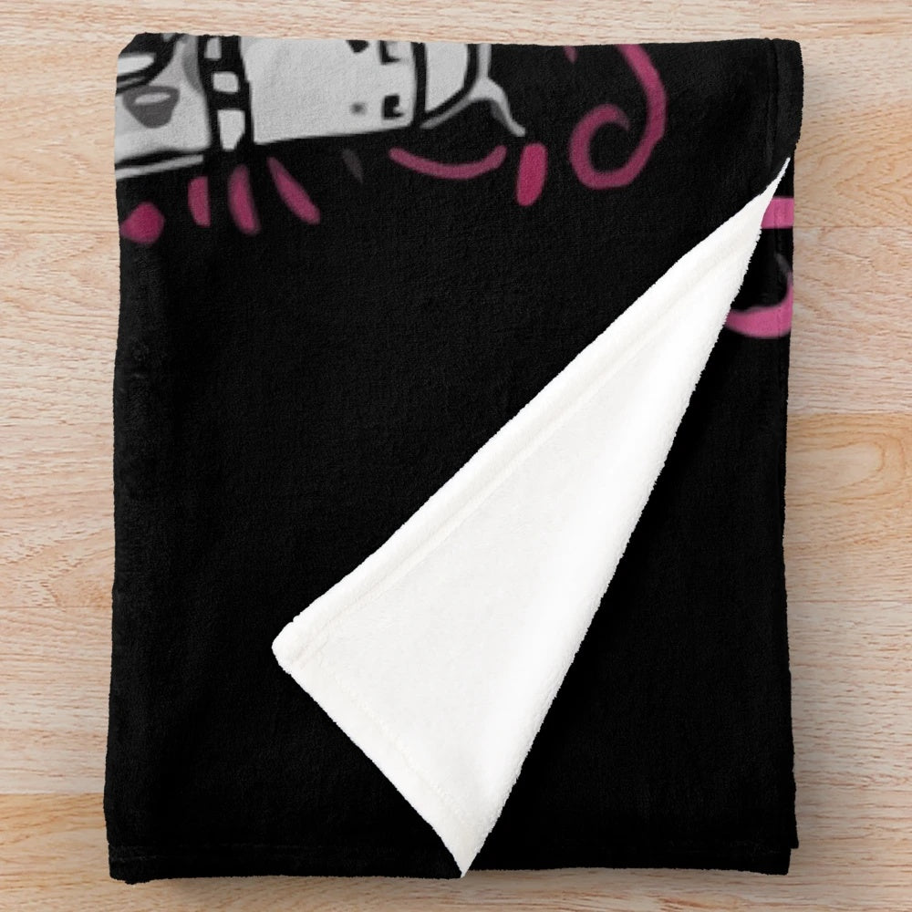 Pierce the Veil themed plush blanket