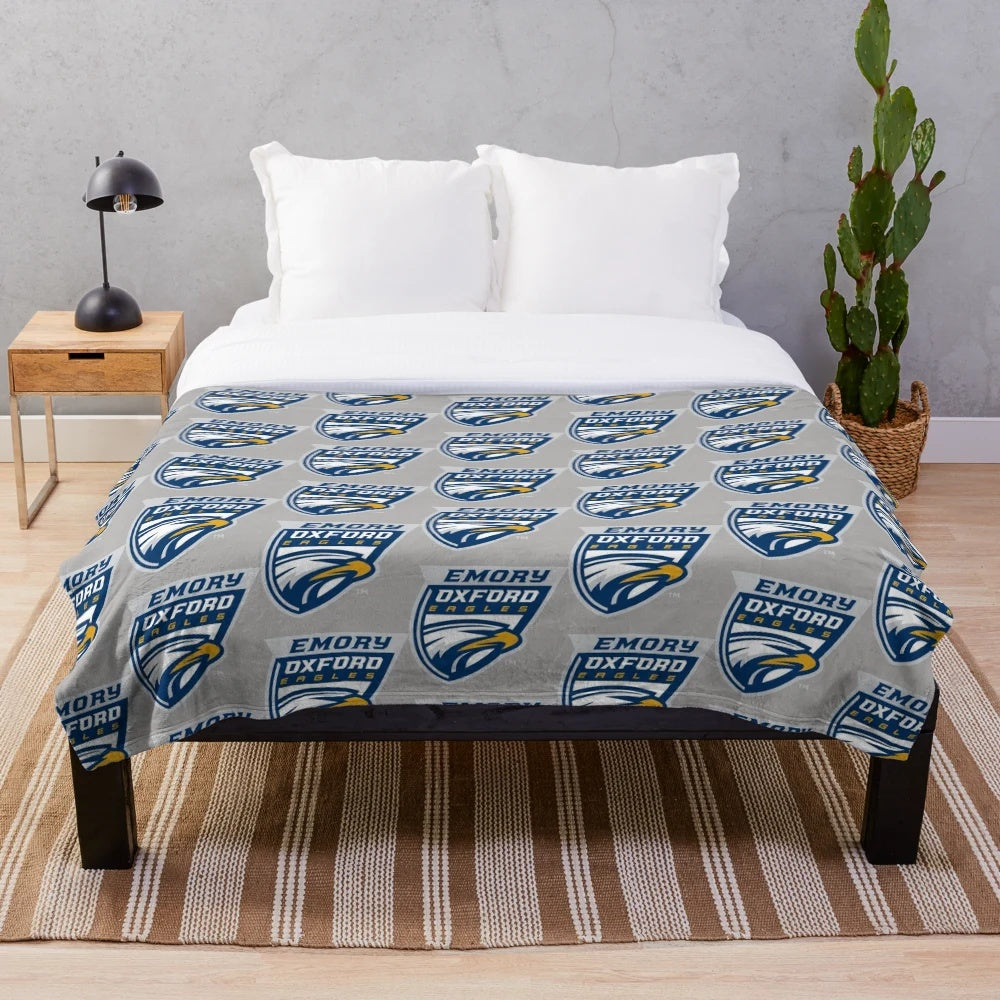 Emory University Eagles Inspired Plush Blanket