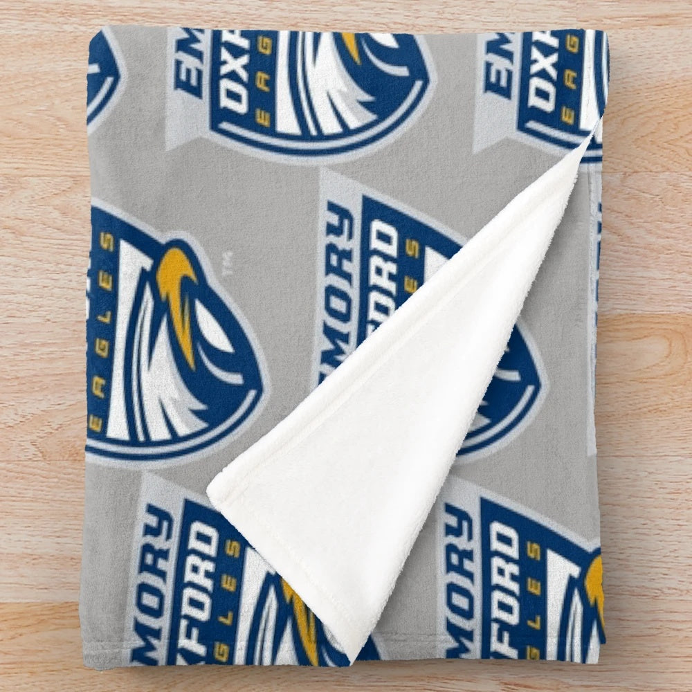 Emory University Eagles Inspired Plush Blanket