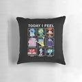 Inside Out Pillow featuring Joy, Sadness, Anger, Disgust, and Fear characters