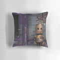 Soft, plush robot pillow with empathetic design for urban living