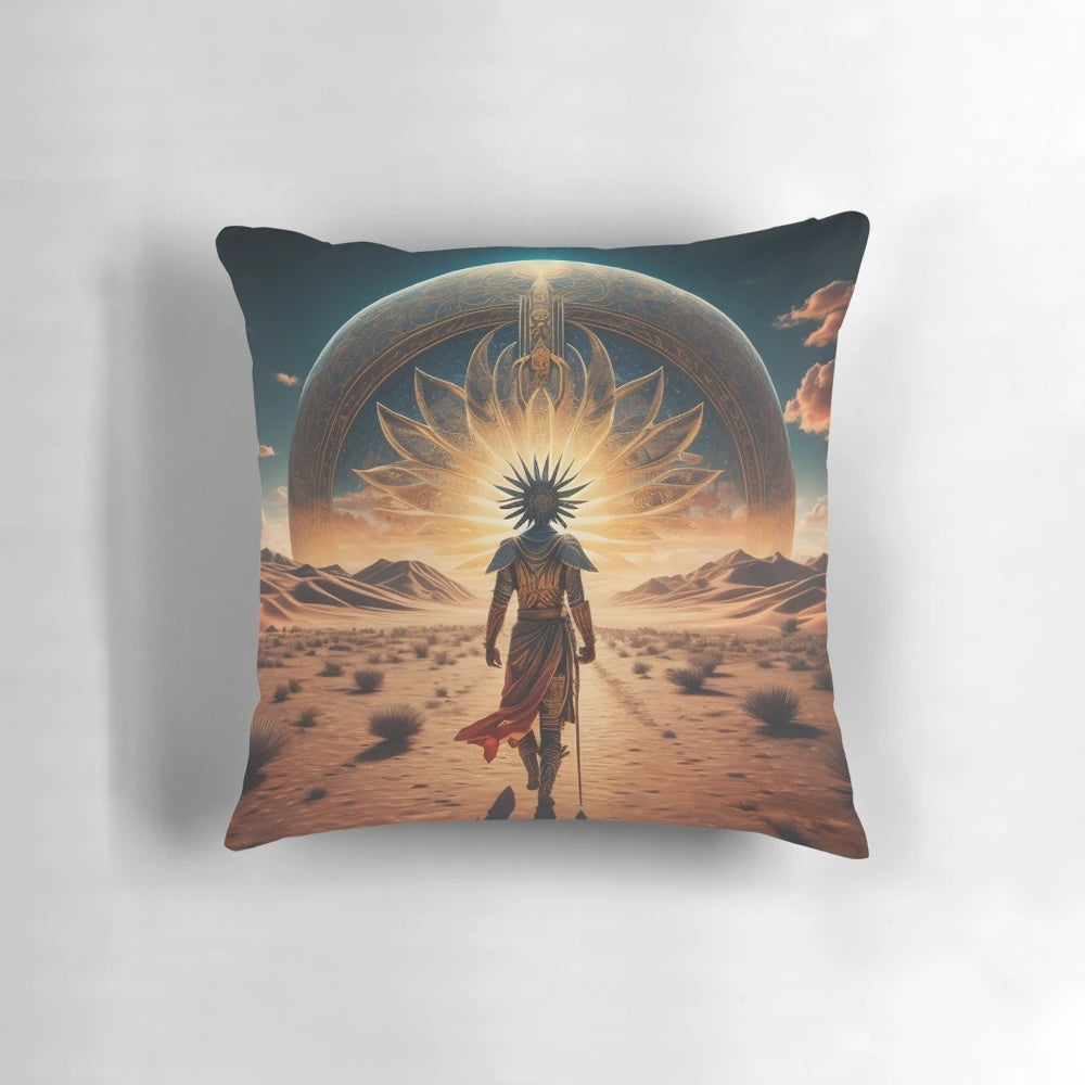 Empire of the Sun "Walking on a Dream" decorative pillow featuring the iconic Australian dream pop band's hit song.