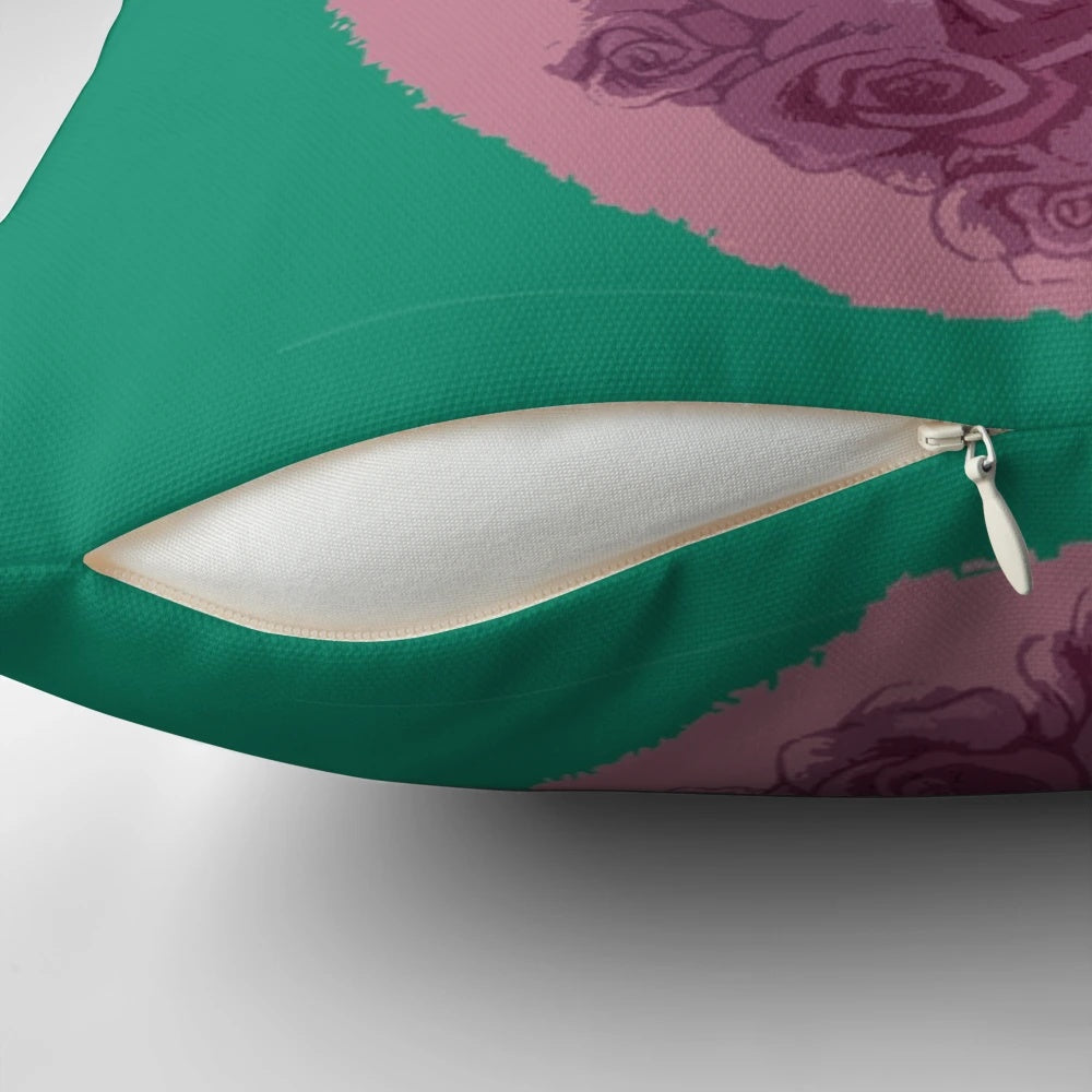 Feminist pillow with female anatomy design