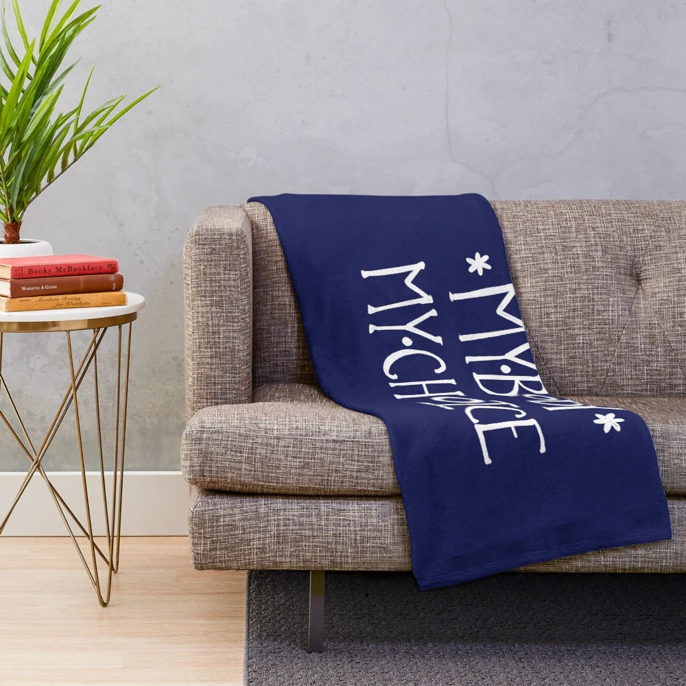 my body my choice feminist plush blanket