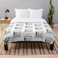 Plush blanket with the text "Teachers make all other occupations possible