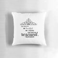 Princess Eadlyn Pillow from "The Selection" series by Kiera Cass, featuring a strong female protagonist.