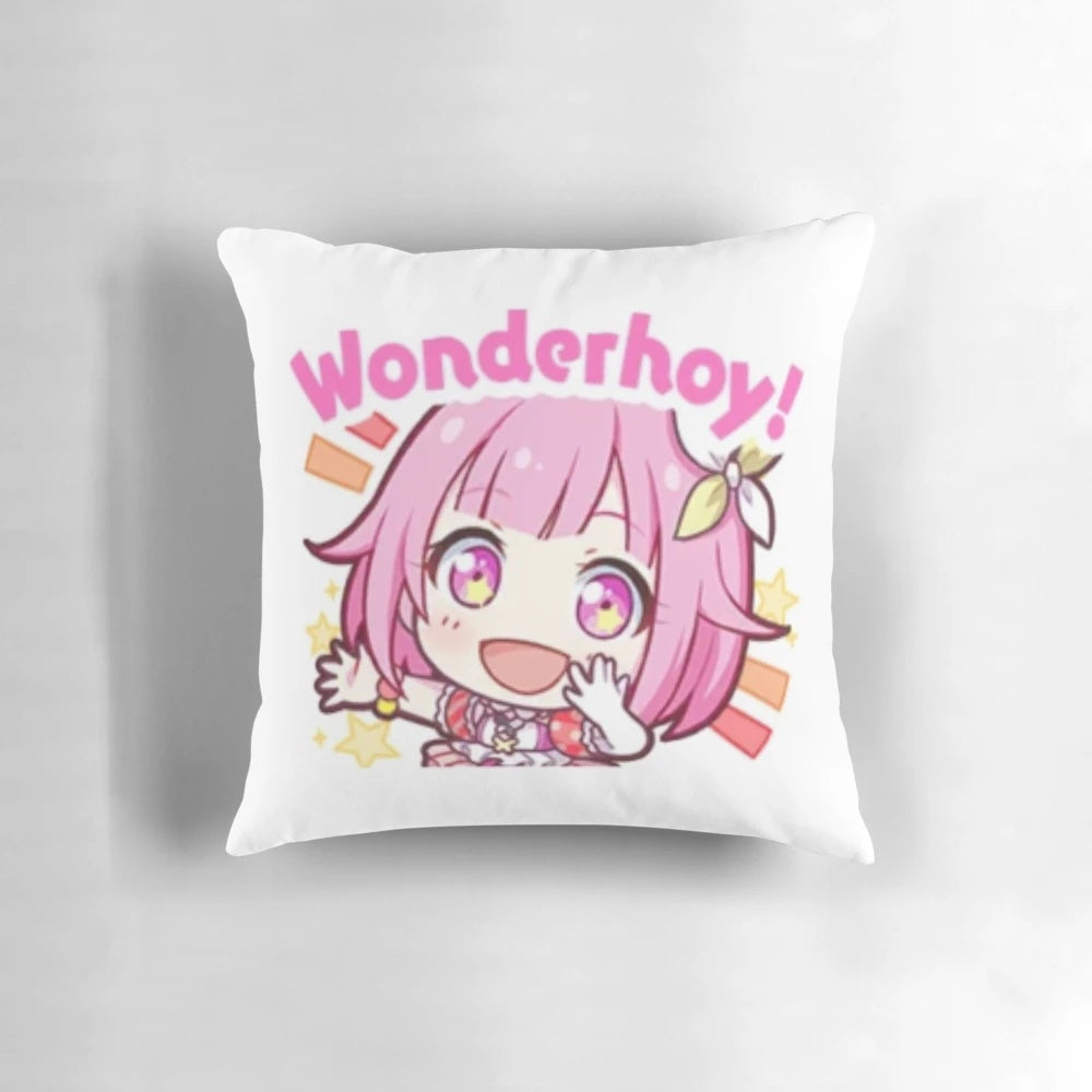 Emu Otori Wonderhoy Stamp Anime Manga Themed Pillow