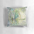 Enchanted dragonfly design on a decorative throw pillow