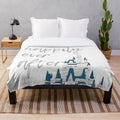Enchanted fairy tale happily ever after plush blanket