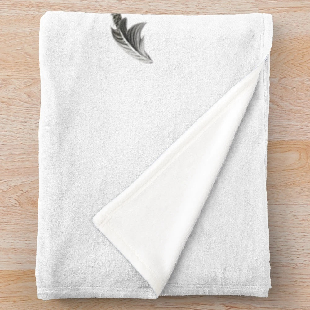 Enchanted Knight Dragon Plush Blanket