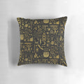 Decorative throw pillow with mystical design for cozy, magical ambiance