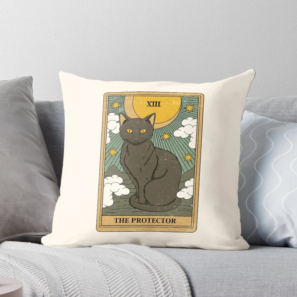 Enchanted Protector Pillow featuring a mystical design for a peaceful sleep experience