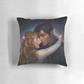 Starfall Pillow featuring characters from the A Court of Thorns and Roses book series by Sarah J. Maas