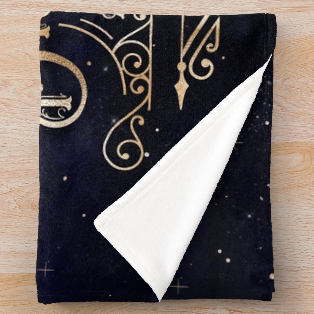 Cozy ACOTAR inspired plush blanket with focus keyword