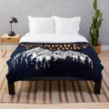 Plush blanket featuring the Night Court from A Court of Wings and Ruin by Sarah J. Maas