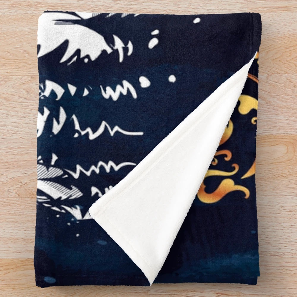 Plush blanket featuring the Night Court from A Court of Wings and Ruin by Sarah J. Maas