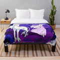Amalthea Plush Blanket - Inspired by the fantasy classic The Last Unicorn