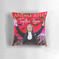Soft, comfortable pillow featuring Andre Rieu's captivating classical music performance