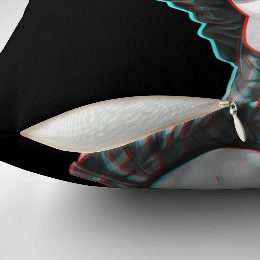Soft, plush anime girl waifu pillow featuring a captivating design for an immersive aesthetic experience.
