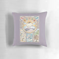 Beautifully designed art nouveau pillow showcasing the iconic characters and elements from Avatar: The Last Airbender