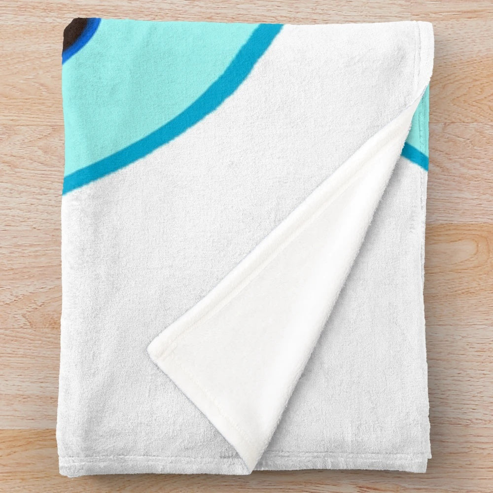 Soft and plush avatar-inspired blanket with a magical, fantasy design