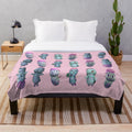Bibble Expressions plush blanket featuring whimsical fairytopia-inspired design