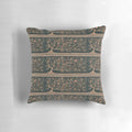 Black tapestry pillow featuring a family tree with astrology symbols