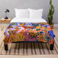 Butterfly Garden Plush Blanket for Soft, Cozy Comfort