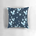 Soft, plush pillow with a mesmerizing butterfly pattern, perfect for adding a touch of nature-inspired style to any room.