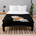 Cat Plush Blanket featuring Legendary Mythical Creatures