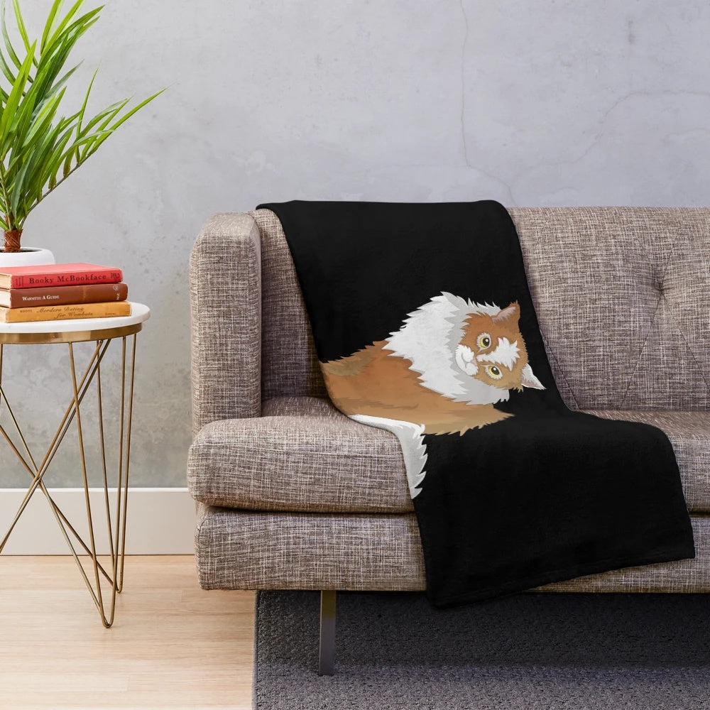Cat Plush Blanket featuring Legendary Mythical Creatures