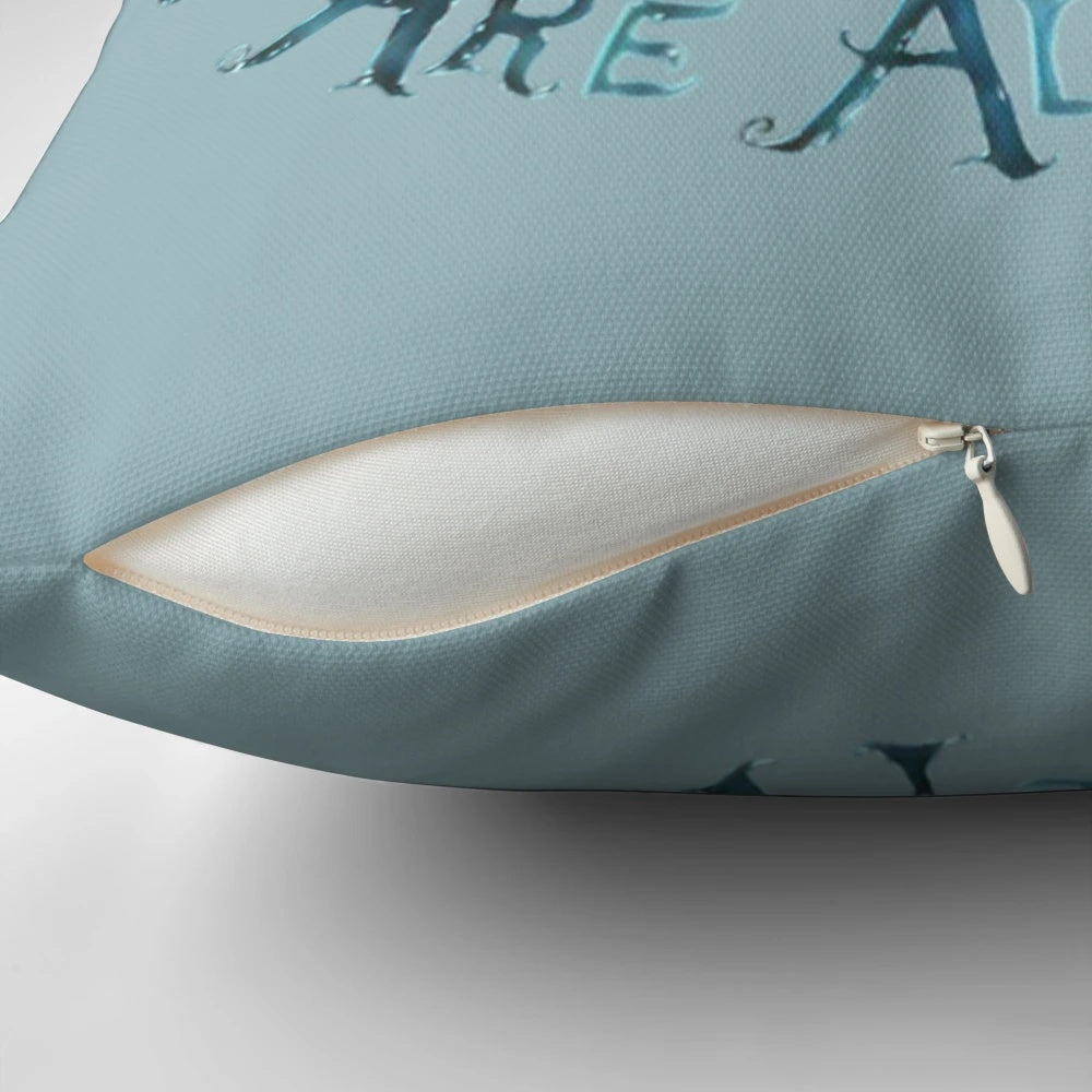 Plush Cheshire Cat Pillow with Whimsical Design