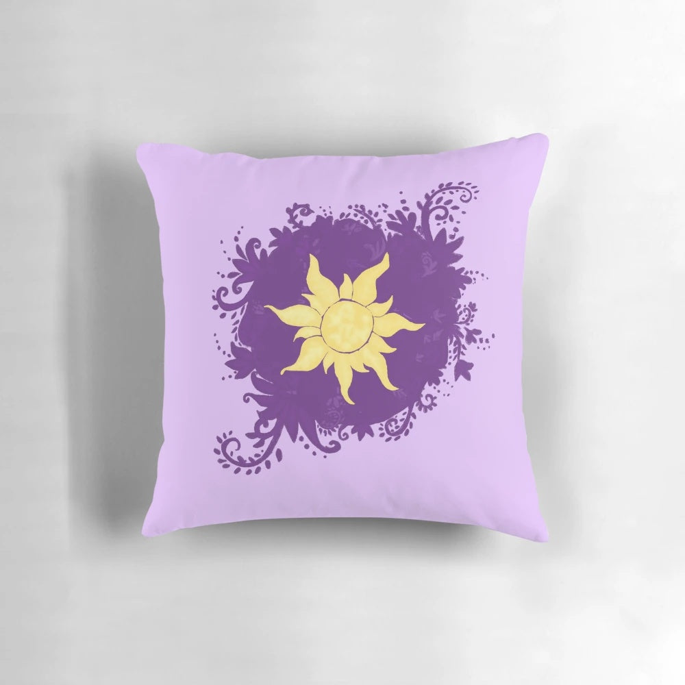 Vibrant Pillow Featuring Rapunzel from Disney's Tangled