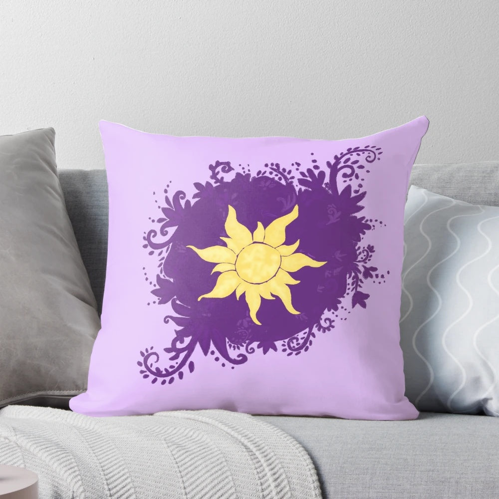 Vibrant Pillow Featuring Rapunzel from Disney's Tangled