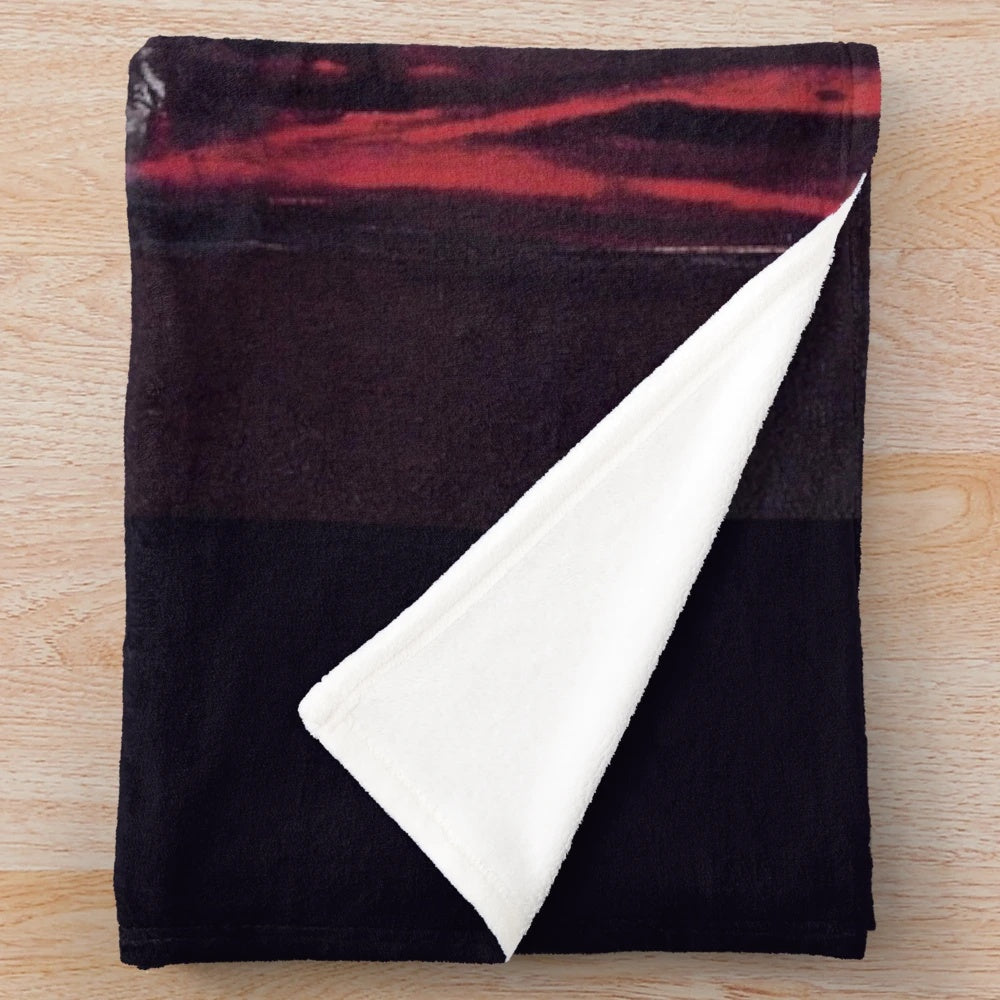 Cozy plush blanket featuring the iconic Count of Krolock from the musical "Dance of the Vampires