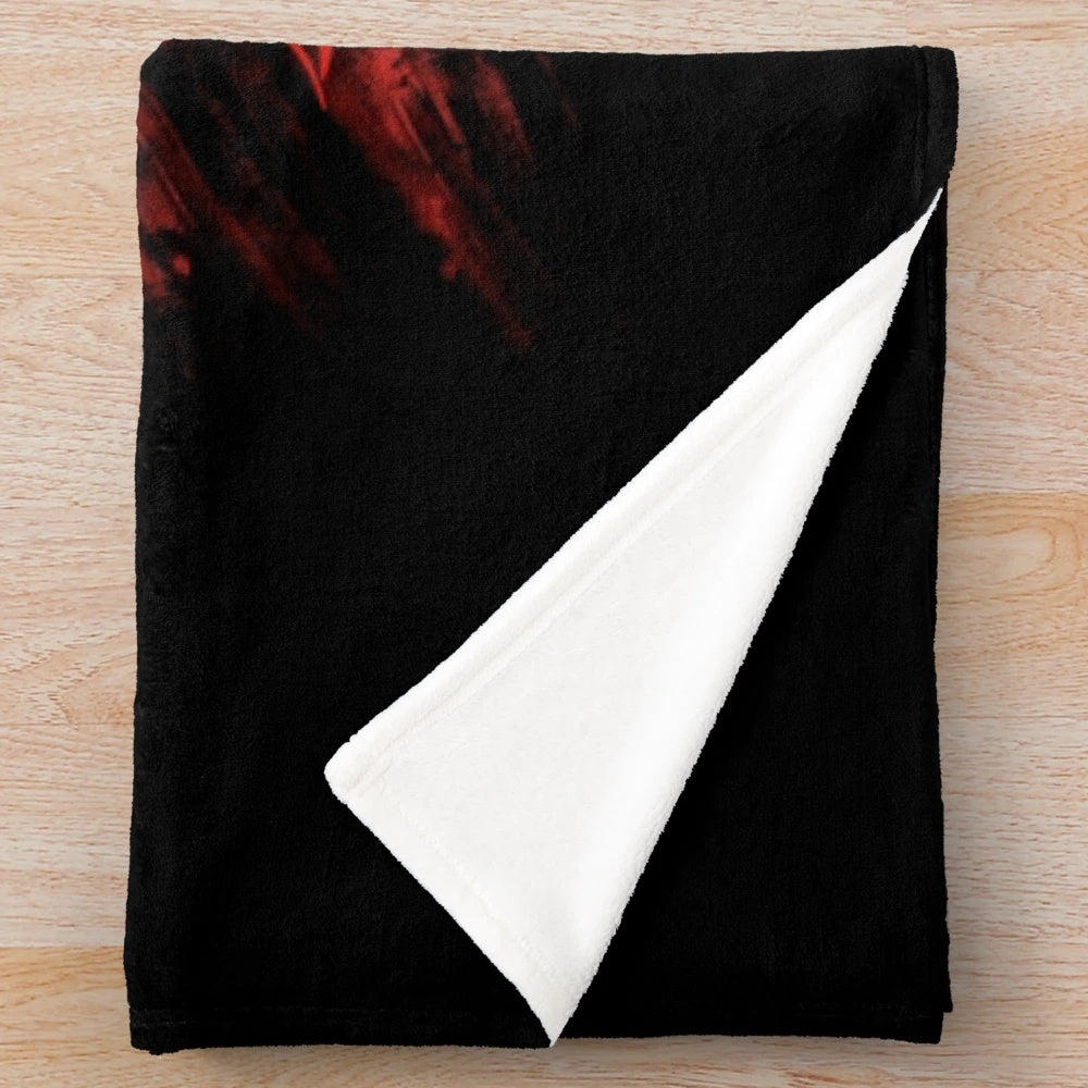 Cult of Rakdos inspired plush blanket from Magic the Gathering