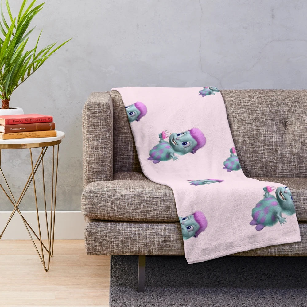 Bibble Cupcake Plush Blanket - Soft and Cozy Fairytale Inspired Blanket