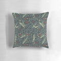A lush, artistic pillow featuring a whimsical mermaid and deep sea motif, perfect for adding a touch of fantasy to your home.