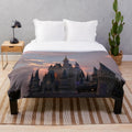 Disney Castle Plush Blanket featuring Cinderella's Castle