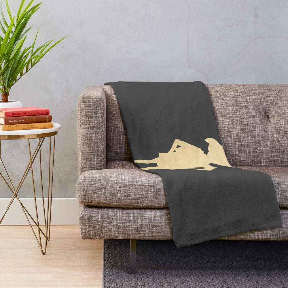Dobby the elf-inspired plush blanket featuring a wizard quote